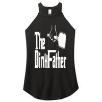 Pickleball The Dinkfather Women's Perfect Tri Rocker Tank