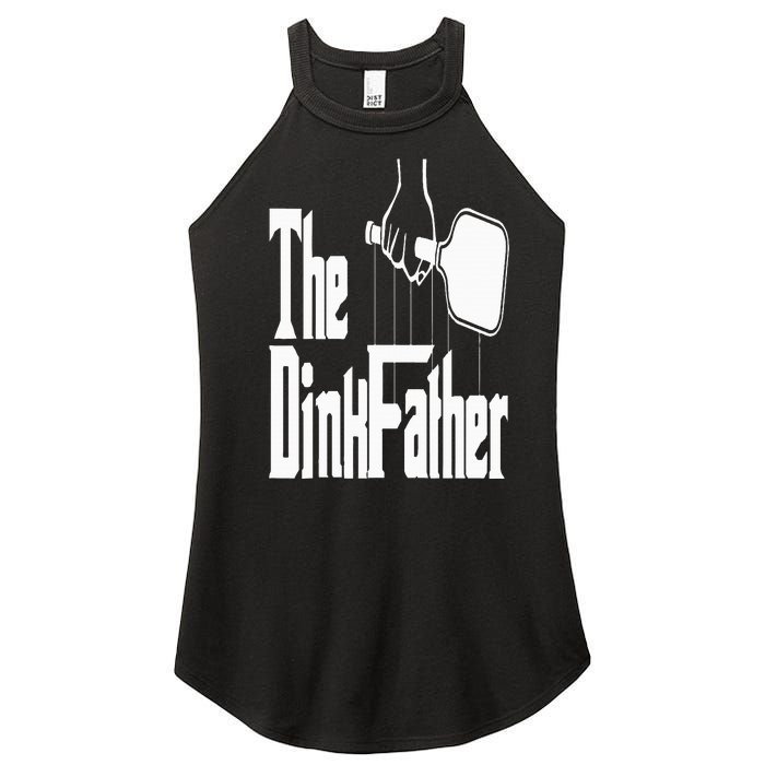 Pickleball The Dinkfather Women's Perfect Tri Rocker Tank