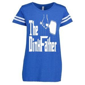 Pickleball The Dinkfather Enza Ladies Jersey Football T-Shirt