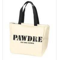 PAWDRE, The Dog Father, Dog Dad Father's Day  Zip Tote Bag