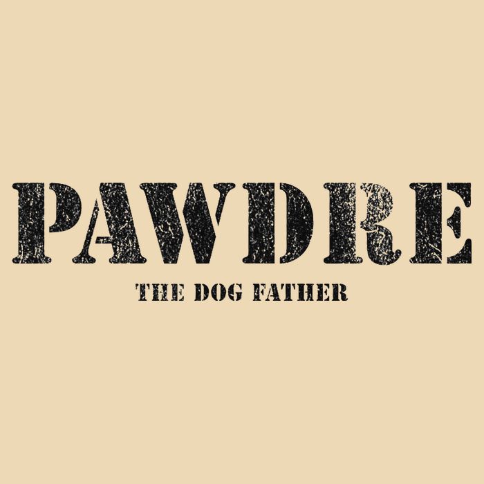 PAWDRE, The Dog Father, Dog Dad Father's Day  Zip Tote Bag