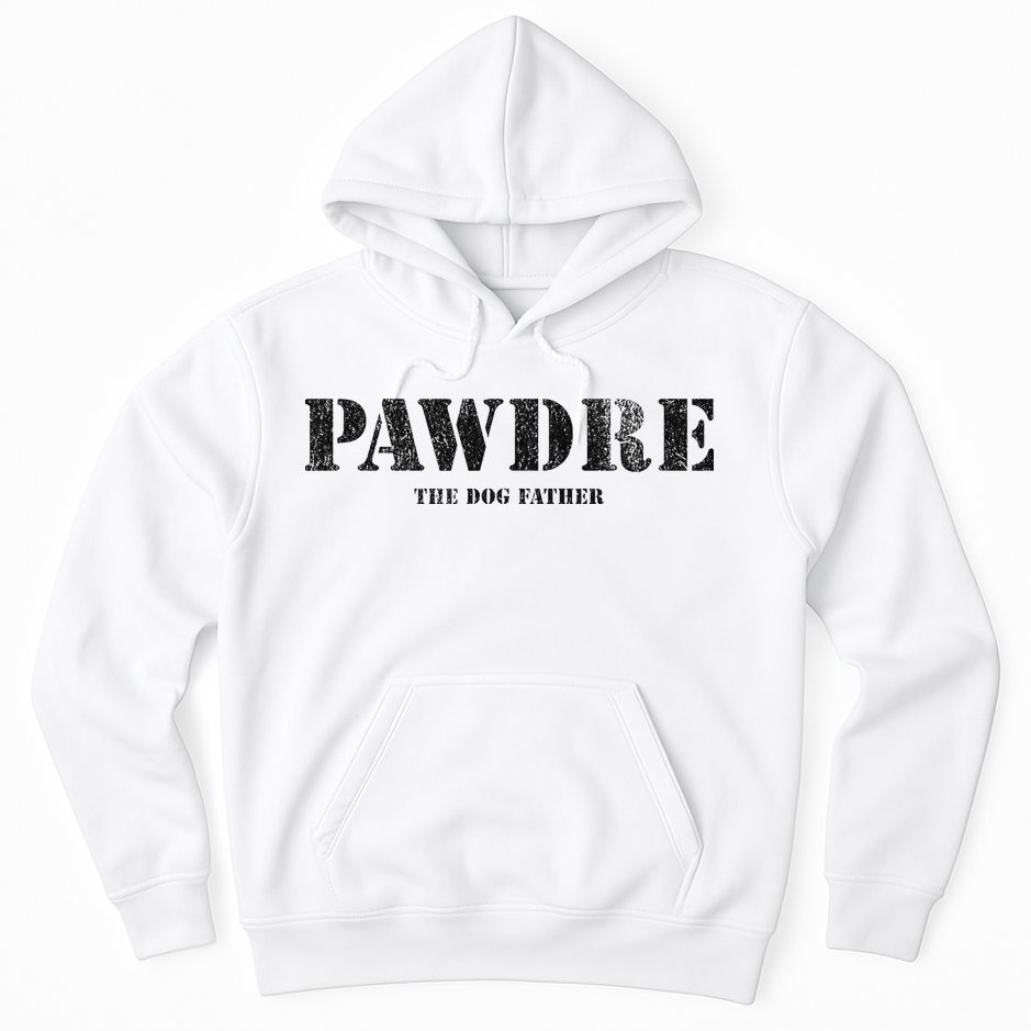 PAWDRE, The Dog Father, Dog Dad Father's Day  Hoodie
