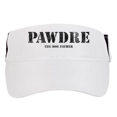 PAWDRE, The Dog Father, Dog Dad Father's Day  Adult Drive Performance Visor