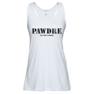 PAWDRE, The Dog Father, Dog Dad Father's Day  Ladies Essential Flowy Tank