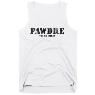 PAWDRE, The Dog Father, Dog Dad Father's Day  Tank Top