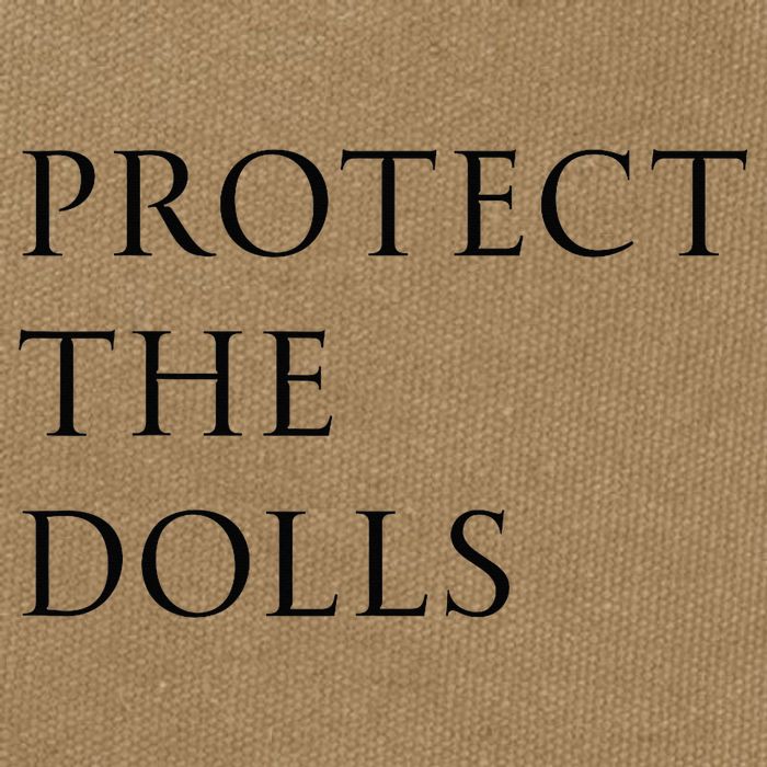 Protect The Dolls For Women Cotton Canvas Backpack