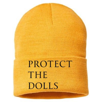 Protect The Dolls For Women Sustainable Knit Beanie