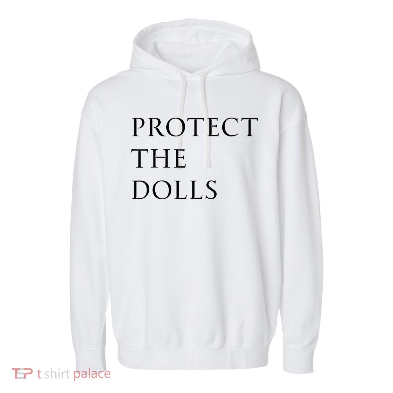Protect The Dolls For Women Garment-Dyed Fleece Hoodie