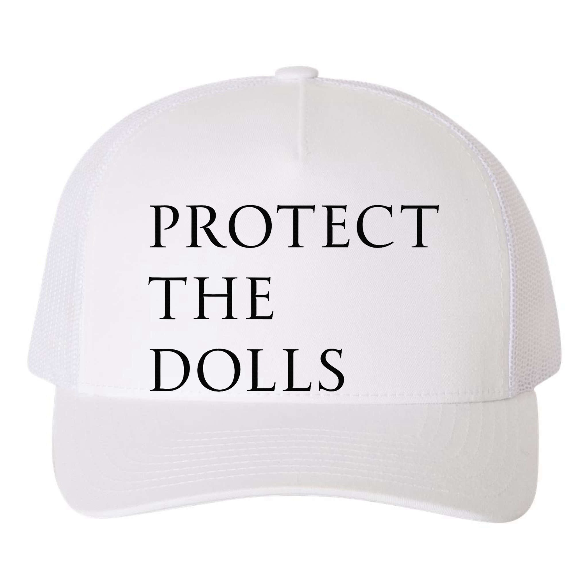 Protect The Dolls For Women Yupoong Adult 5-Panel Trucker Hat