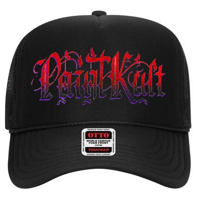 PaintKult Tail Dragger High Crown Mesh Back Trucker Hat