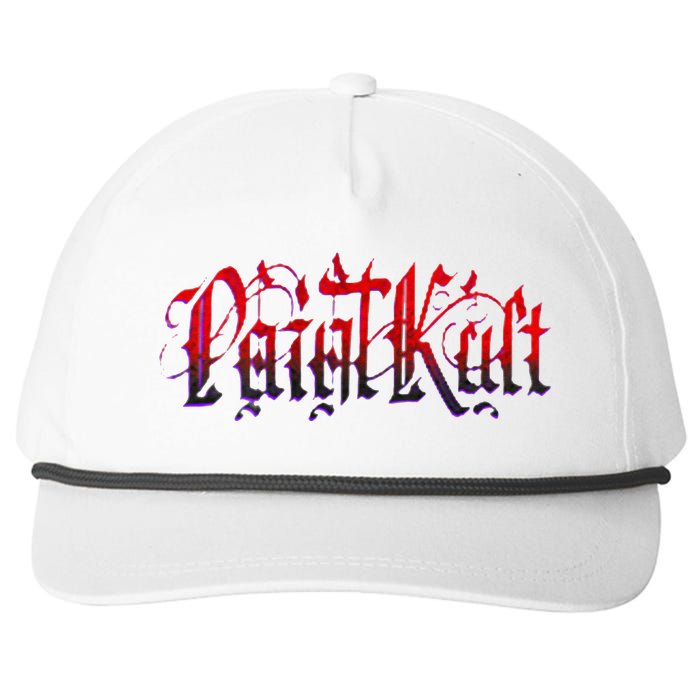 PaintKult Tail Dragger Snapback Five-Panel Rope Hat