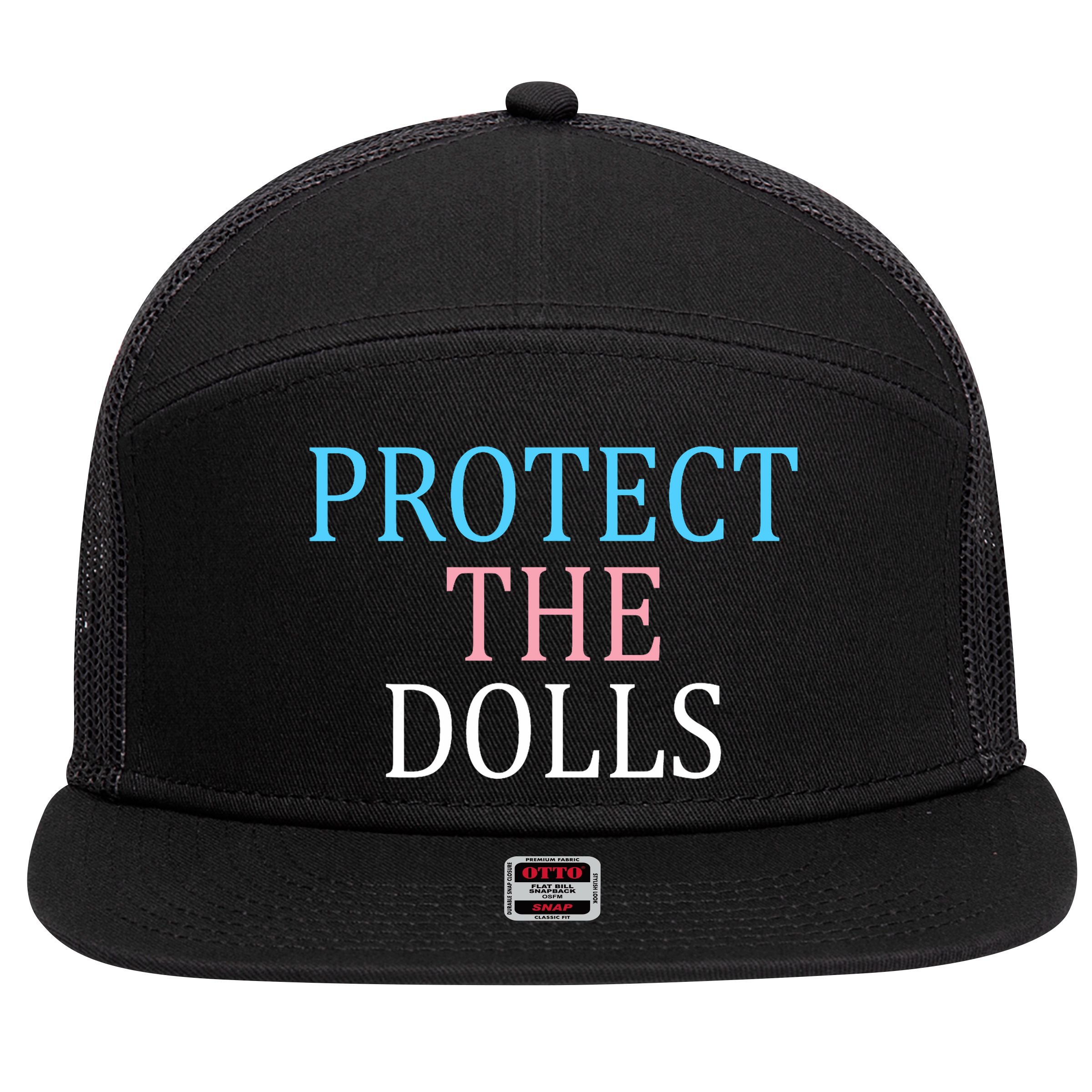 Protect The Dolls Women Solidairity  7 Panel Mesh Trucker Snapback Hat