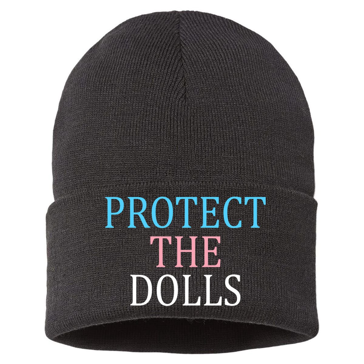 Protect The Dolls Women Solidairity  Sustainable Knit Beanie