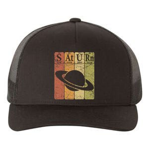 Periodic Table Elements Saturn Planet Space Nerd Yupoong Adult 5-Panel Trucker Hat