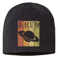 Periodic Table Elements Saturn Planet Space Nerd Sustainable Beanie