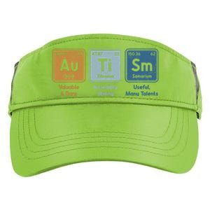 Periodic Table Elets Neurodiversity Autism Awareness Cool Gift Adult Drive Performance Visor