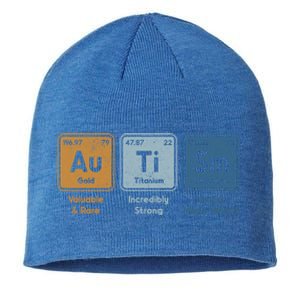 Periodic Table Elets Neurodiversity Autism Awareness Cool Gift Sustainable Beanie