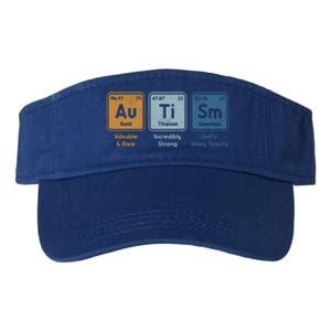 Periodic Table Elets Neurodiversity Autism Awareness Cool Gift Valucap Bio-Washed Visor