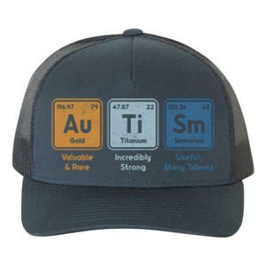 Periodic Table Elets Neurodiversity Autism Awareness Cool Gift Yupoong Adult 5-Panel Trucker Hat