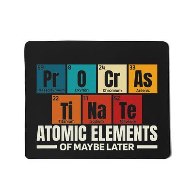 Periodic Table Elements Of Maybe Later Chemical Element Mousepad