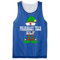 Pharmacy Tech Elf Xmas Matching Family Group Christmas Party Meaningful Gift Mesh Reversible Basketball Jersey Tank