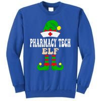 Pharmacy Tech Elf Xmas Matching Family Group Christmas Party Meaningful Gift Tall Sweatshirt