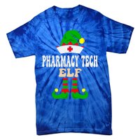 Pharmacy Tech Elf Xmas Matching Family Group Christmas Party Meaningful Gift Tie-Dye T-Shirt