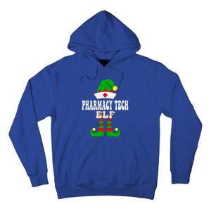 Pharmacy Tech Elf Xmas Matching Family Group Christmas Party Meaningful Gift Tall Hoodie