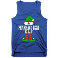 Pharmacy Tech Elf Xmas Matching Family Group Christmas Party Meaningful Gift Tank Top