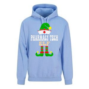 Pharmacy Tech Elf Xmas Matching Family Group Christmas Party Meaningful Gift Unisex Surf Hoodie