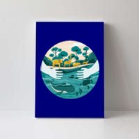 Protect The Environt Save Our Oceans Wildlife Earth Day Meaningful Gift Canvas