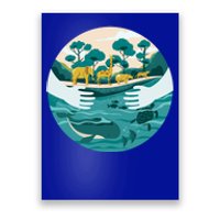 Protect The Environt Save Our Oceans Wildlife Earth Day Meaningful Gift Poster