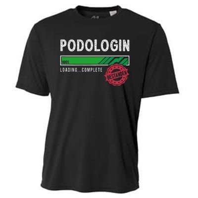 Podologist Training Exam Passed Cooling Performance Crew T-Shirt