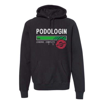 Podologist Training Exam Passed Premium Hoodie