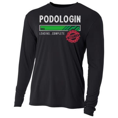 Podologist Training Exam Passed Cooling Performance Long Sleeve Crew