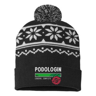 Podologist Training Exam Passed USA-Made Snowflake Beanie