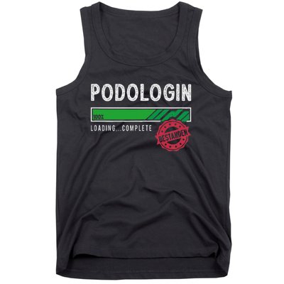 Podologist Training Exam Passed Tank Top