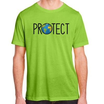 Protect The Earth Earth Day Save Our Planet Cool Gift Adult ChromaSoft Performance T-Shirt