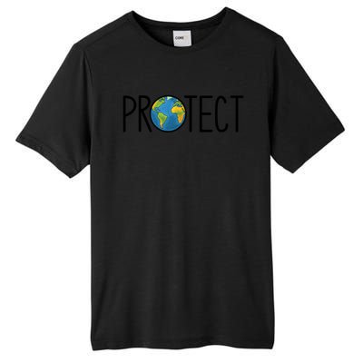 Protect The Earth Earth Day Save Our Planet Cool Gift Tall Fusion ChromaSoft Performance T-Shirt