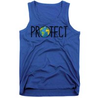 Protect The Earth Earth Day Save Our Planet Cool Gift Tank Top