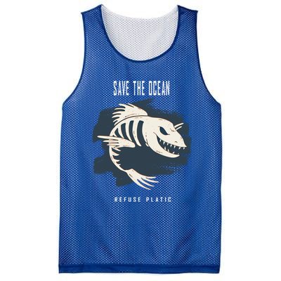 Protect The Environt And Our Earth Cool Gift Save The Planet Gift Mesh Reversible Basketball Jersey Tank