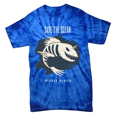 Protect The Environt And Our Earth Cool Gift Save The Planet Gift Tie-Dye T-Shirt