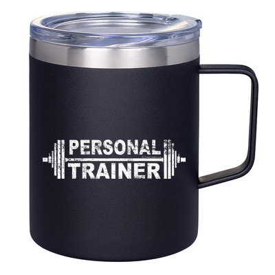 Personal Trainer Exercise Fitness Training 12oz Stainless Steel Coffee Mug