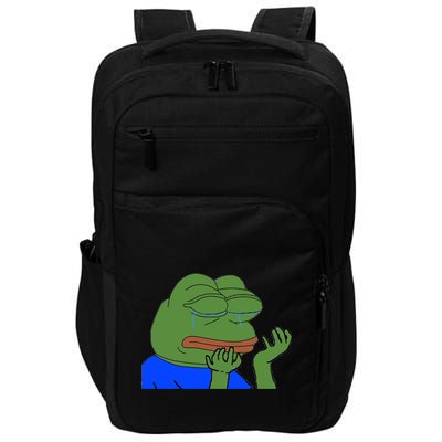 Pepehands Twitch Emote Impact Tech Backpack