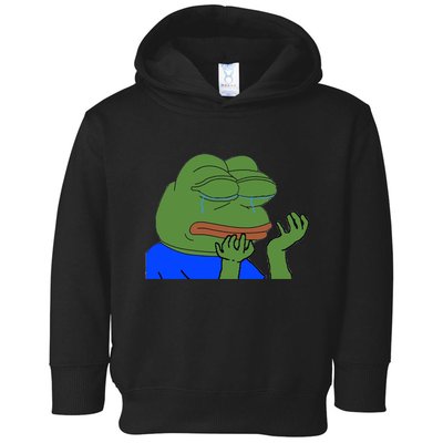 Pepehands Twitch Emote Toddler Hoodie