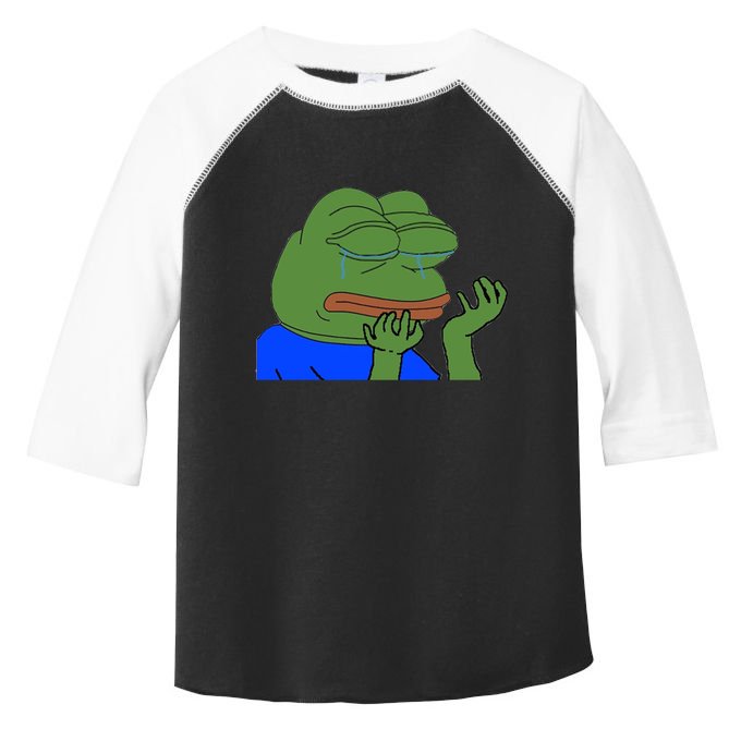 Pepehands Twitch Emote Toddler Fine Jersey T-Shirt