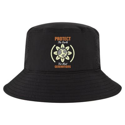 Protect The Earth For Next Generation Cool Comfort Performance Bucket Hat