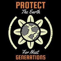 Protect The Earth For Next Generation Bucket Hat