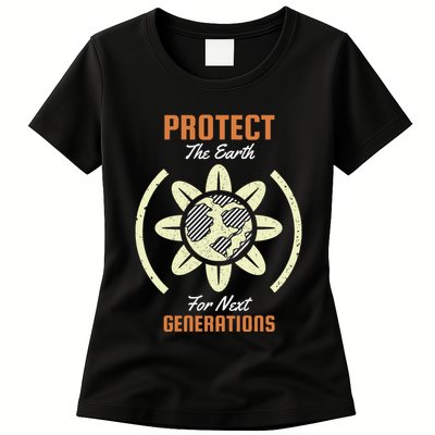 Protect The Earth For Next Generation Womens T-Shirt