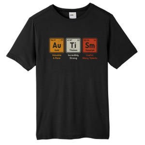 Periodic Table Elets Neurodiversity Autism Awareness Gift Tall Fusion ChromaSoft Performance T-Shirt